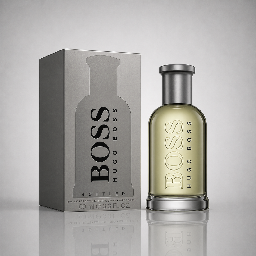 3 Men's Perfumes Kit - Creed Aventus, Dior Sauvage & Hugo Boss Bottled