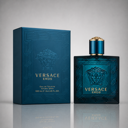 3 Men's Perfumes Kit - Dior Sauvage, Bleu de Chanel & Versace Eros